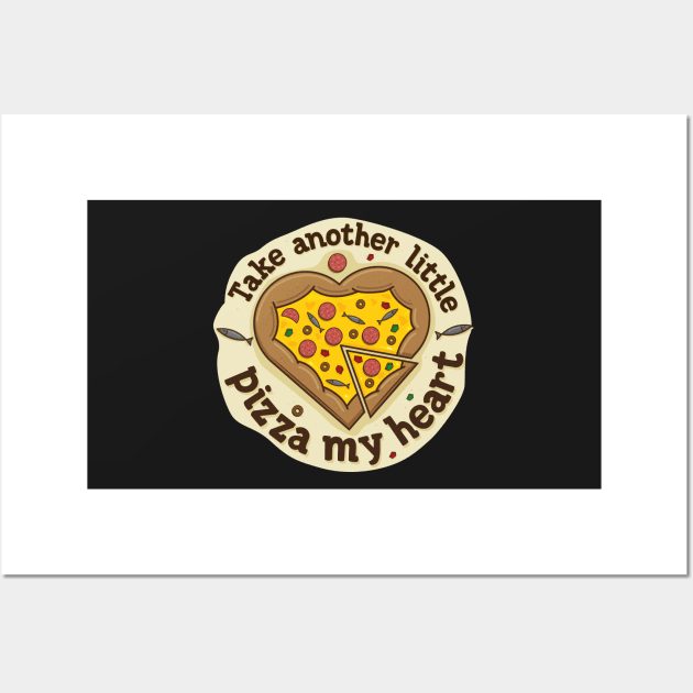 Pizza Is My Everything Wall Art by Bubsart78